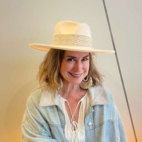 Colleen Scanlan Lyons, woman in hat
