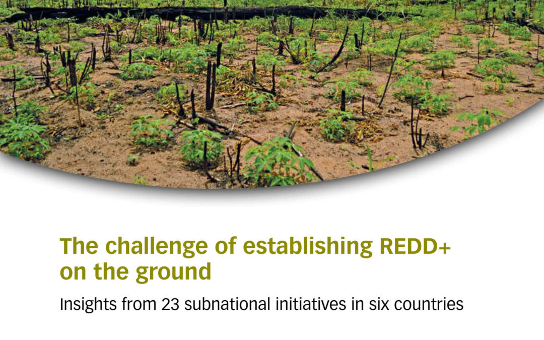 The challenge of establishing REDD+ on the ground