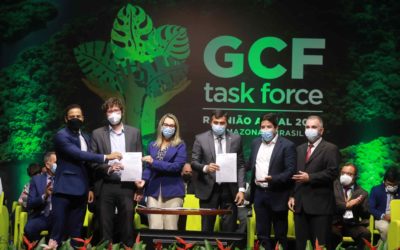 Wilson Lima launches Amazônia +10 during the opening of the 12th Annual Meeting of the GCF