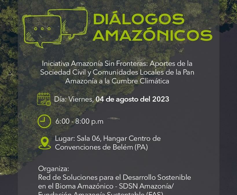 Amazon Dialogues Launch in Belem, Brazil!