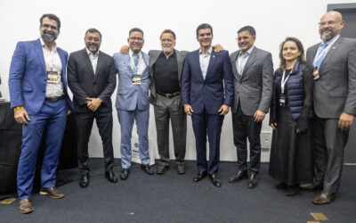 Arnold Schwarzenegger encontra governadores da Força-Tarefa GCF e discute posicionamento do grupo na COP30