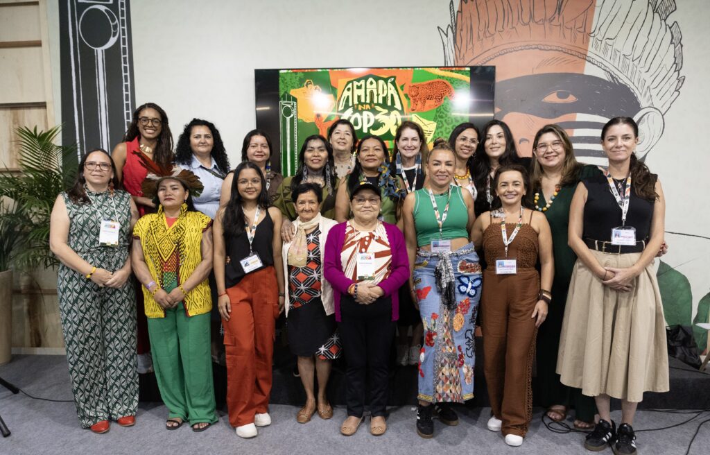 Women climate leaders at GCF Task Force panel at COP30
