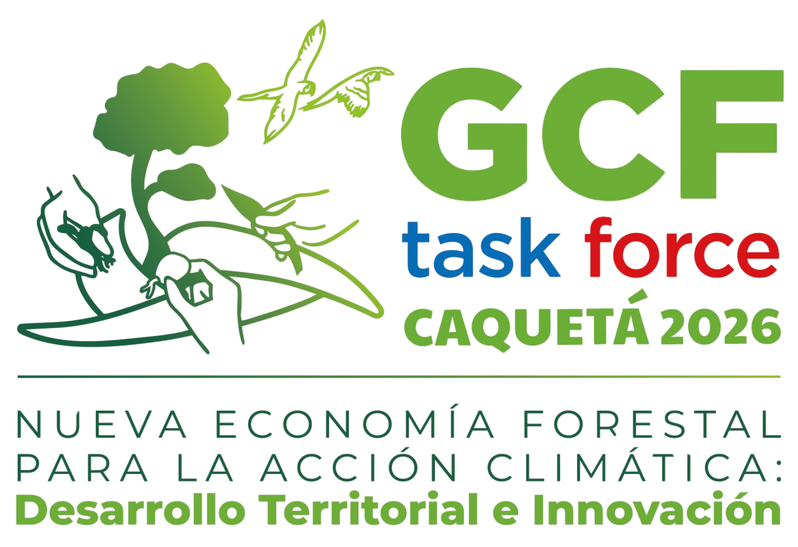 GCF Task Force Annual Meeting 2026 Caqueta Colombia logo