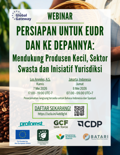 Flyer for EUDR-readiness webinar