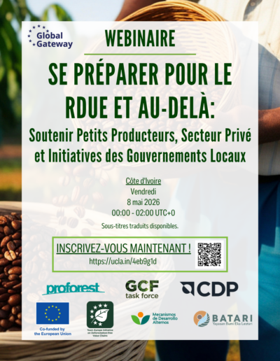 Flyer for EUDR-readiness webinar