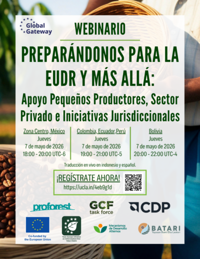 Flyer for EUDR-readiness webinar